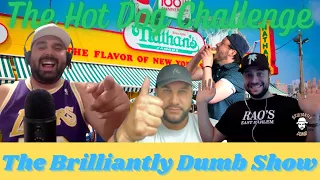 The Hot Dog Eating Challenge - The Brilliantly Dumb Show Episode 197