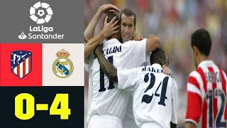 Atlético de Madrid 0-4 Real Madrid 2003