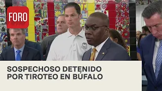 Conferencia por tiroteo en Búfalo, Nueva York - Las Noticias