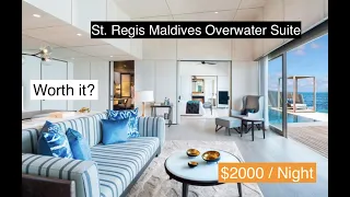 St. Regis Maldives Overwater Suite, 1 Bedroom Suite