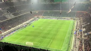 Inter vs AC Milan amazing atmosphere