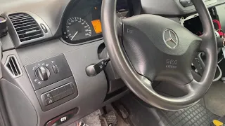 Mercedes Vito не видит ключ