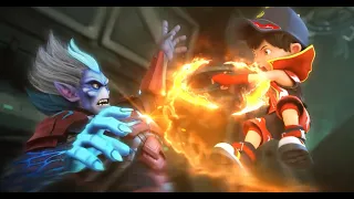 BoBoiBoy VS Retak'ka FIRST BATTLE