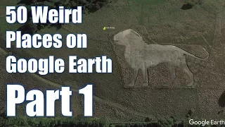 50 Weird places on Google Earth with coordinates - Part 1