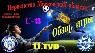 Обзор игры ФСК Долгопрудный 2007   3-0   ФСШ Восток-Электросталь