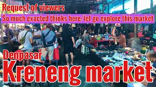Denpasar || Kreneng Market,second hand stuff here everyone,local market