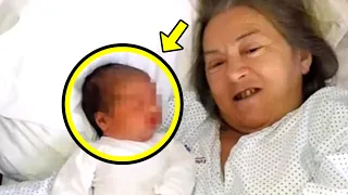 She Gave Birth at 60 Then Her Husband Saw The Baby & Left Her. You Won't Believe What Happened Next