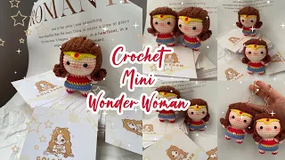 Crochet• Mini wonder woman || ( Tutorial )♥️