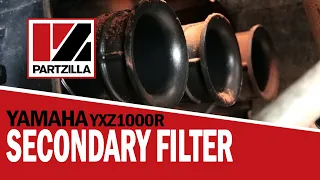 How to Change the Secondary Air Filter on a Yamaha YXZ1000R | YXZ1000R Air Filter Replacement