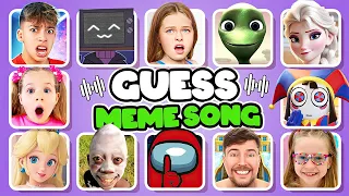 Guess The Meme & Who’s SINGING?Lay Lay,King Ferran,Salish Matter,MrBeast,Diana,Tenge Tenge Song,Elsa