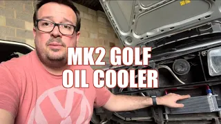 Fitting An Oil Cooler Kit To A MK2 Golf (Maxpeedingrods Universal Kit)