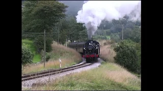 KWVR 26th August 2002 Keighley and Worth Valley Railway, August Bank Holiday Monday 41241 & 47279.