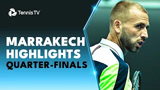 Musetti vs Muller; Evans, Griekspoor Play | Marrakech 2023 Quarter-Final Highlights