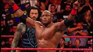 WWE RAW 23rd July 2018 Roman Reigns vs. Bobby Lashley Full Match