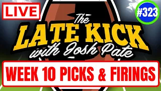 Late Kick Live Ep 323: Week 10 Predictions | Tenn-UGA Focus | Harsin Fired | New JP Poll