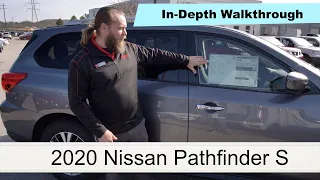 Review of the 2020 Nissan Pathfinder S |Full In-Depth Walkaround