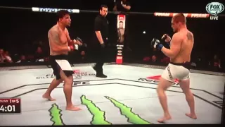 Frank Mir knocks out Todd Duffee- Real K.O!