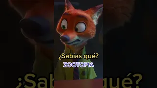 ¿Sabías qué? En ZOOTOPIA… #shorts