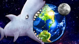 MEGA SHARK EATS THE PLANET - Tasty Blue (ENDING)