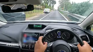 POV  Sydney Driving | Suburban Driving | River Road M5 exit to Regents Park