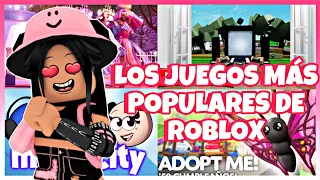 LOS JUEGOS MÁS POPULARES DE ROBLOX - MICHI RØBLØX