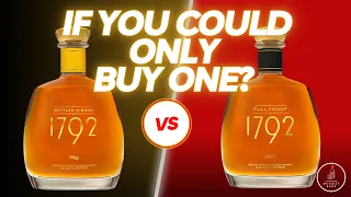 Which Award Winning 1792 Bourbon is BETTER? Full Proof or Bottled in Bond??