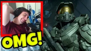 Shroud Reacts to *NEW* HALO INFINITE TRAILER at E3 2019 | Shroud Reacts to Halo Infinite