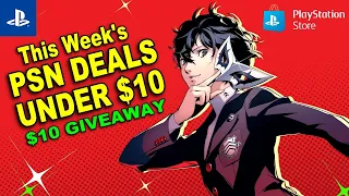 This Week's PS STORE Deals Under $10 | $10 Giveaway Winner