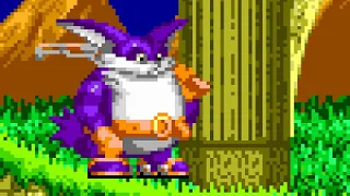 Sonic Hack - Sonic 2 Pink Edition - Big the Cat