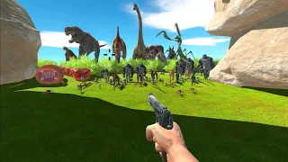 7 Days Survival in Cave - Animal Revolt Battle Simulator