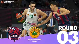 Baskonia downs Panathinaikos in thriller | Round 3, Highlights | Turkish Airlines EuroLeague