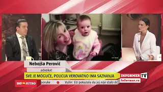 INFO JUTRO - Da li je Danka Ilić kidnapovana?