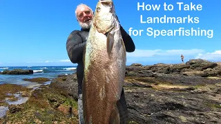 How to take and use landmarks for spearfishing