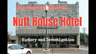 Haunted History. The Nutt House Hotel. Haunted Hotel. #ghosts #haunted #paranormal #hauntedstories