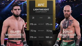 EA SPORTS UFC 5 | Makhachev Vs McGregor | Full Match