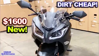 Amazing CHEAPEST New Motorcycles