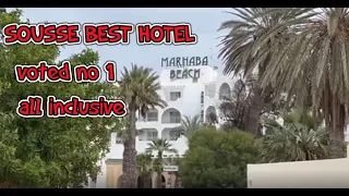 MARHABA BEACH  HOTEL FULL TOUR -SOUSSE TUNISIA