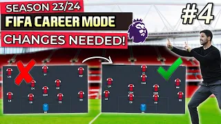 FIFA 23 ULTRA REALISM Career Mode Mod EP4 - Tactical changes needed!