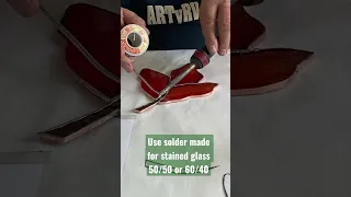 Beginner Soldering for Stained Glass