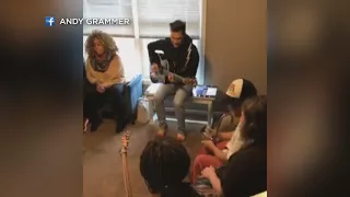 Pop Star Andy Grammer Plays Private Concert For Fan Battling Cancer