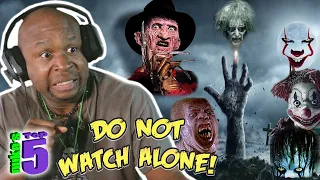 5 Scary Ghost Videos You SHOULDN'T Watch In The DARK REACTION!