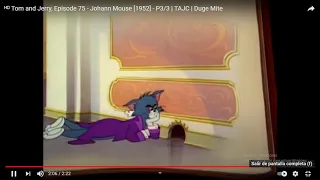 Tom and Jerry - Johann Mouse End Title (1953)