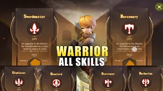 Dragon Nest 2 Evolution - Warrior All Skills and Change Job