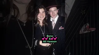  Bono and Ali Hewson #celebritiescouples #celebrity #shotrs