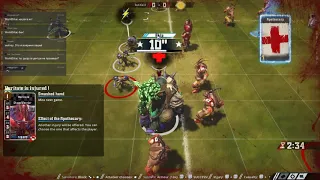 Blood Bowl 2. RUBBL. The Goddess.... Игра 3. Хаос - Подземка.