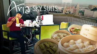 Aria SKY SUITES Review & Trying LAS VEGAS Din Tai Fung!