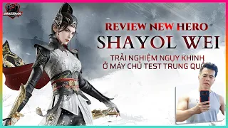 REVIEW SHAYOL WEI NGỤY KHINH BỘ SKILL TANKER SIÊU KHỦNG | NARAKA BLADEPOINT NEW HERO | DRAGONAK