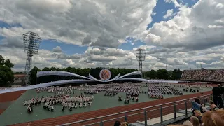 Skaista mana tēvu zeme | Deju lieluzvedums "Mūžīgais dzinējs"| Daugavas stadions