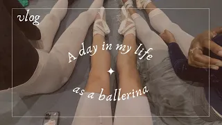 a day in the life of a ballerina! 🩰 //BALLET VLOG