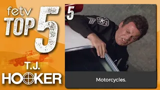 Top 5 Car Crashes from 'T.J. Hooker'